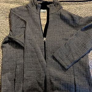 Columbia cotton zip up warm up